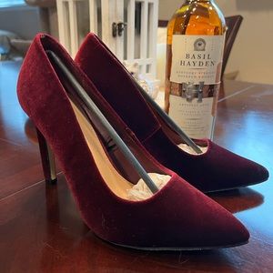 Burgundy Heels Forever21